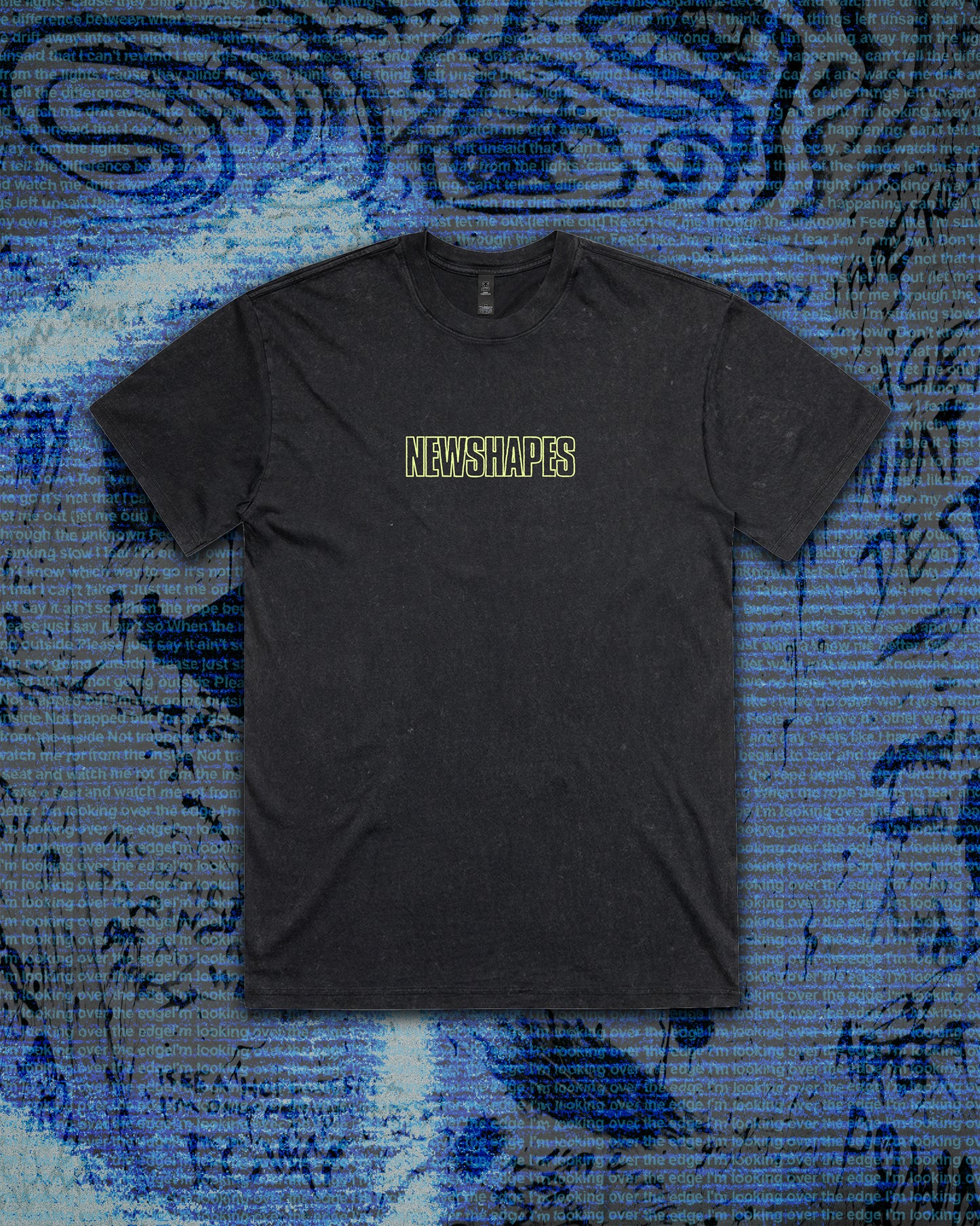 start again and forget tee ◁