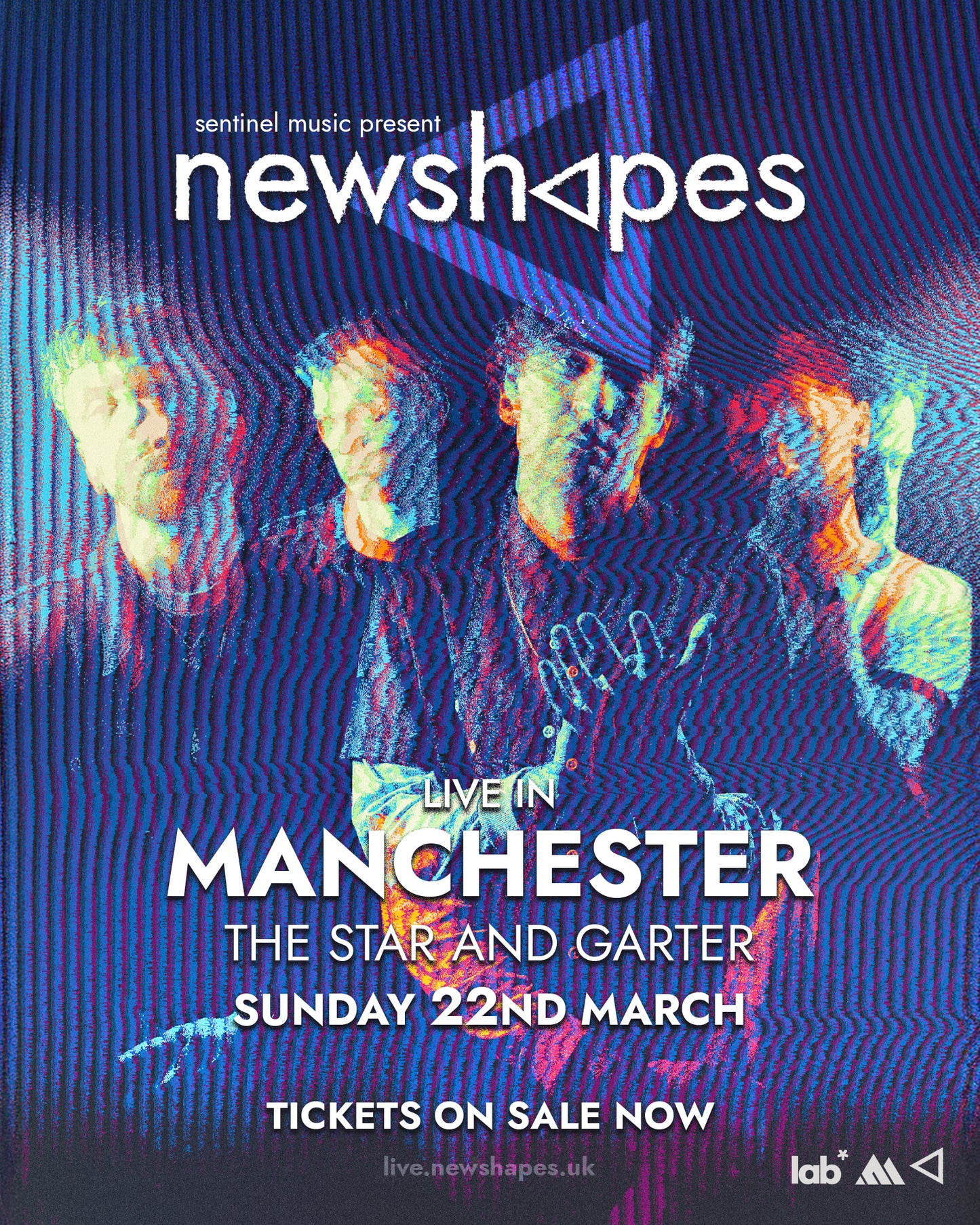 TIX: newshapes at The Star & Garter, Manchester - 22.3.2026